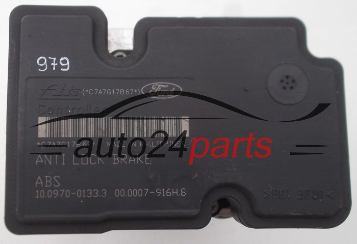 BOMBA HIDRAULICA Y CENTRALITA ABS FORD FIESTA FoMoCo 4S61-2M110-CD,  ATE 10.0207-0103.4,  10.0970-0133.3