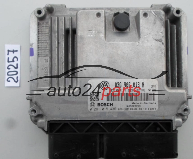 Centralina do motore SEAT IBIZA 1.9 TDI BOSCH 0281015436 03G906013N 03G906013K EDC17U01