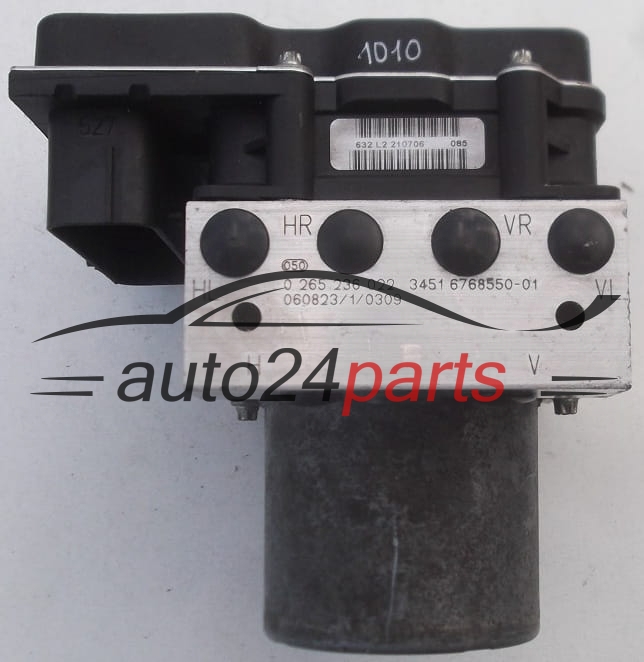 ABS PUMP BMW E60 BOSCH 0 265 236 022,  3451 6768550-01