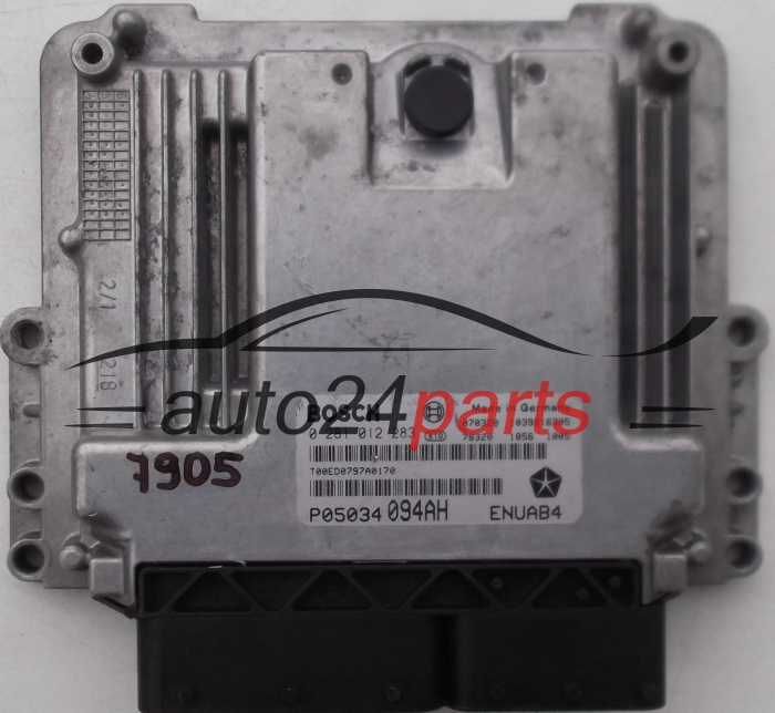 Μονάδα Ελέγχου Κινητήρα CHRYSLER PT CRUISER 2.2 CRD BOSCH 0 281 012 283, 0281012283, P05034094AH