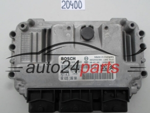 KOMPUTER STEROWNIK SILNIKA CITROEN PEUGEOT 1.6 BOSCH 0 261 208 908, 0261208908, 96 635 186 80, 9663518680, ME7.4.5 - 20400