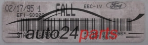 ecu engine control module FORD FOCUS GRANADA SCORPIO  2.9 V6 
