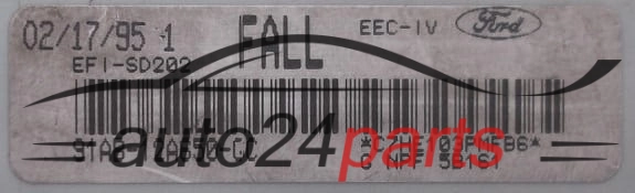 ecu engine control module FORD FOCUS GRANADA SCORPIO  2.9 V6 