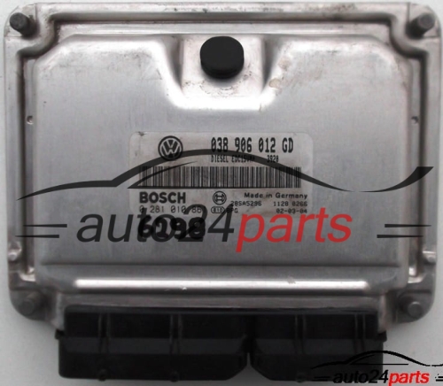 ΜΟΝΑΔΑ ΕΛΕΓΧΟΥ ΚΙΝΗΤΗΡΑ SKODA FABIA 1.9 SDI BOSCH 0281010861,  038906012GD