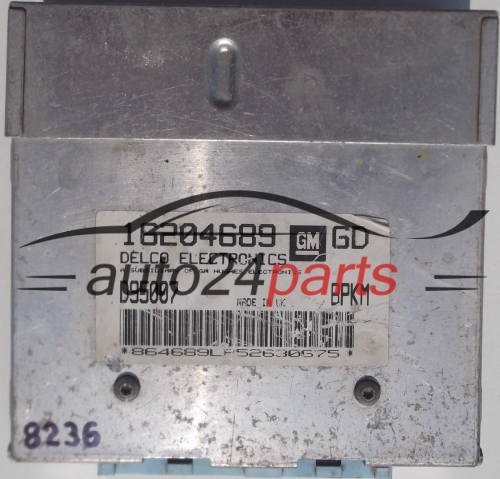 ECU ENGINE CONTROLLER OPEL CORSA 1.2, DELCO 16204689 GD, 16204689GD, D95007, BPKM