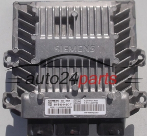 MOTORSTEUERGERÄT ECU STEUERGERÄT  CITROEN BERLINGO PEUGEOT PARTNER 2.0 HDI SIEMENS 5WS40146C-T, 5WS40146CT, SW9653647780, HW9647423380, SID 801A 