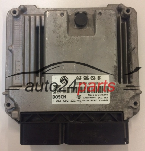 Centralina motore VOLKSWAGEN SEAT SKODA 2.0 FSI BOSCH 0 261 S02 121, 06F 906 056 BF