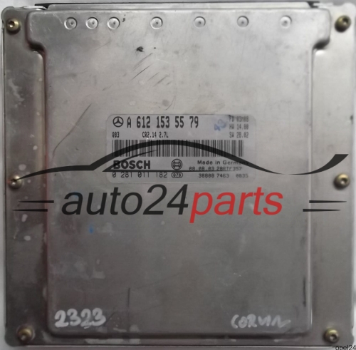 calculateur moteur pour mercedes w209, clk 270 cdi