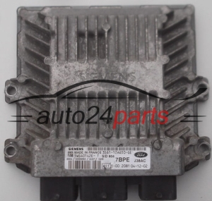 Μονάδα Ελέγχου Κινητήρα FORD FIESTA 1.4 TDCI SIEMENS 5WS40142E-T,  3S61-12A650-GE