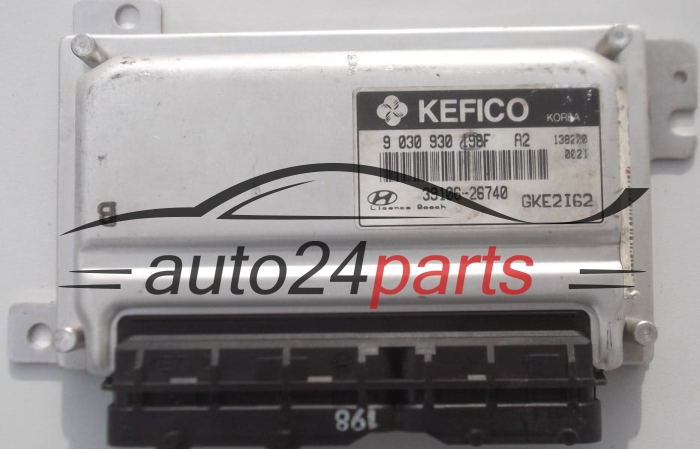ECU ENGINE CONTROLLER HYUNDAI COUPE 1.6 KEFICO 9 030 930 198F,  39106-26740