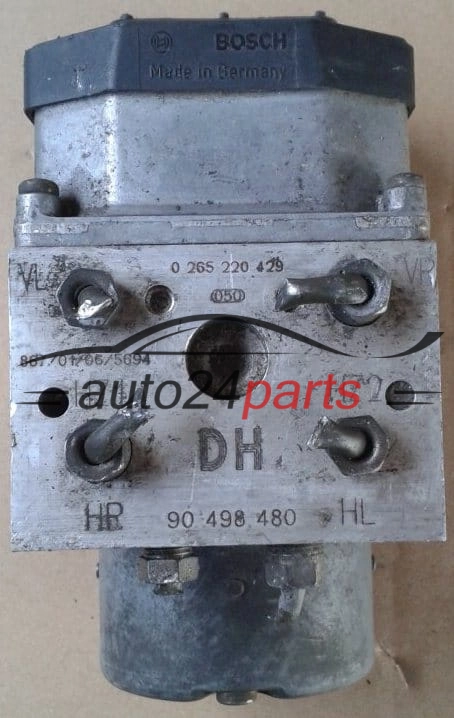 BOMBA DE ABS OPEL ASTRA G ZAFIRA BOSCH 0 265 220 429,  90 498 480