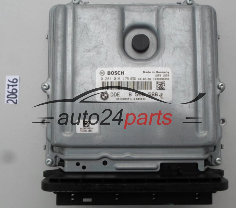 KOMPUTER STEROWNIK SILNIKA BMW E81 BOSCH 0 281 016 175, 0281016175, DDE 8 506 566, DDE8506566, 8506566 