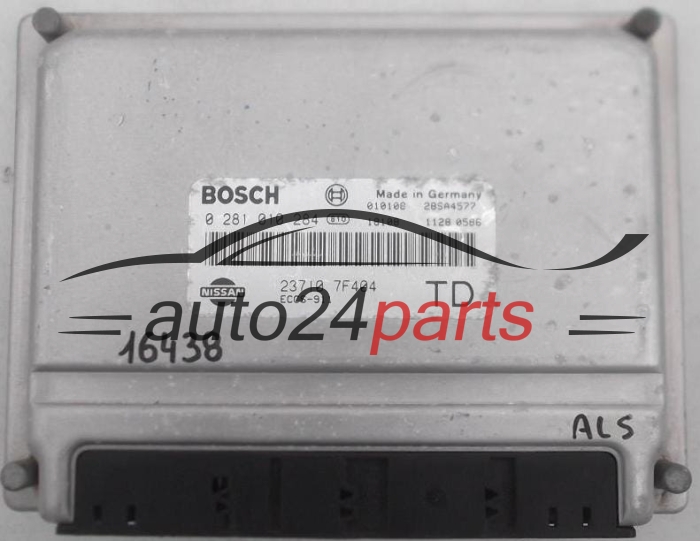 NISSAN TERRANO 2.7 TDI BOSCH 0281010284, 0 281 010 284, 237107F404, 23710-7F404 TD, ECCS-911