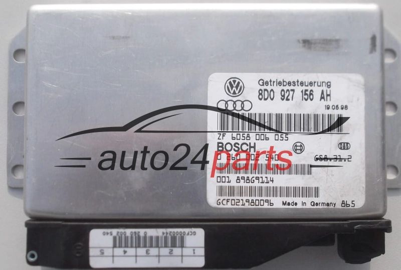 BOITE DE VITESSES AUTOMATIQUE  AUDI A4 2.5 TDI BOSCH 0 260 002 540,  8D0 927 156 AH