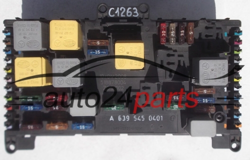 Ηλεκτρικό κιβώτιο θρυαλλίδων κουτί BSI MERCEDES VITO HELLA A 639 545 0401