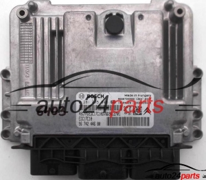 ECU ENGINE CONTROLLER CITROEN PEUGEOT 1.6 HDI BOSCH 0 281 015 848, 0281015848, 96 742 446 80, 9674244680
