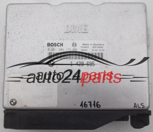ECU CENTRALITA DE MOTOR BMW E36 316 318 BOSCH 0 261 204 173