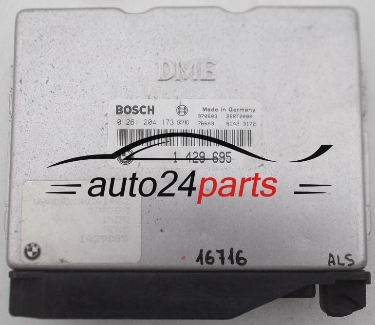 ECU CENTRALITA DE MOTOR BMW E36 316 318 BOSCH 0 261 204 173