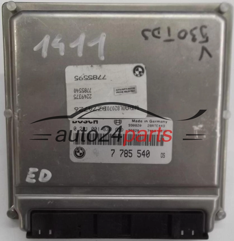 ECU CENTRALITA DE MOTOR BMW E39 530D 3.0 D BOSCH 0281001830, 0 281 001 830, 7785540, 7 785 540