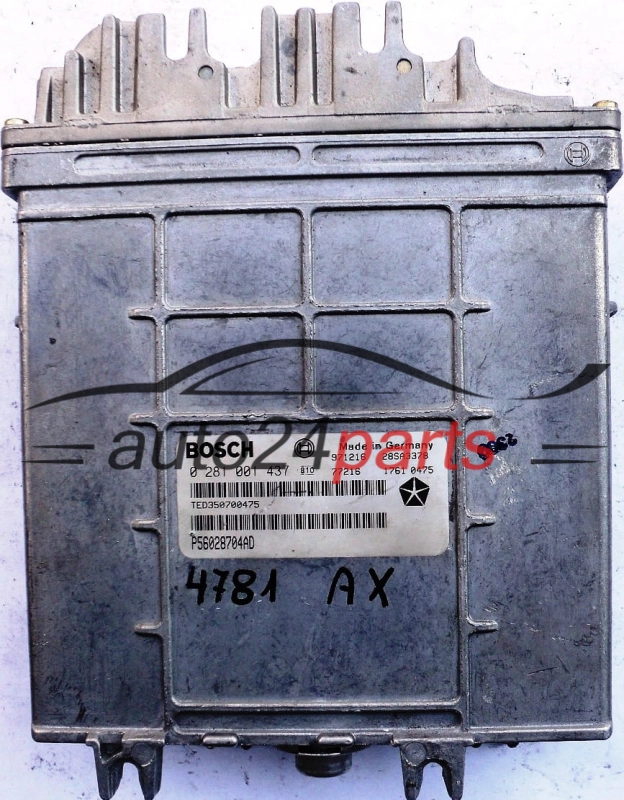 ECU ENGINE CONTROLLER JEEP GRAND CHEROKEE 2.5 TD BOSCH 0281001437
