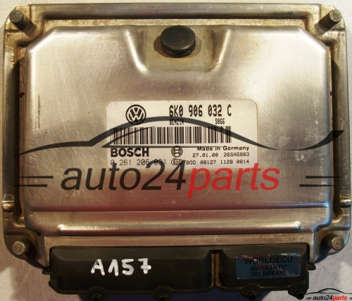 CENTRALINA DO MOTORE SEAT LEON 1.6 6K0906032C, BOSCH 0261206031, 26SA5883
