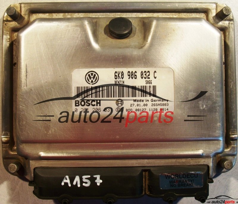 CENTRALINA DO MOTORE SEAT LEON 1.6 6K0906032C, BOSCH 0261206031, 26SA5883