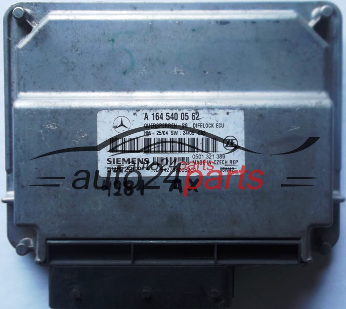 MERCEDES W164 ML 280 CDI A1645400562, 1645400562, A 164 540 05 62 SIEMENS 5WP22600