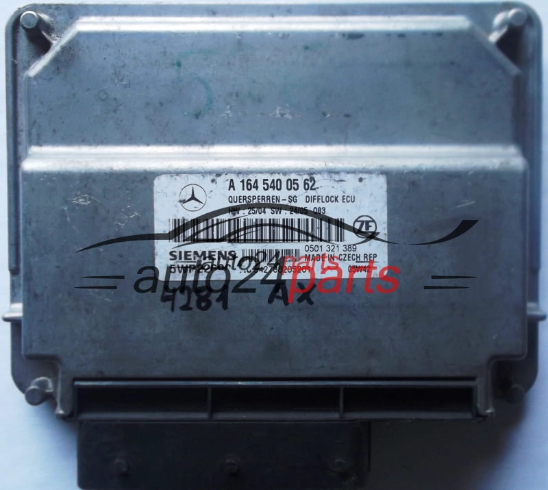 MERCEDES W164 ML 280 CDI A1645400562, 1645400562, A 164 540 05 62 SIEMENS 5WP22600
