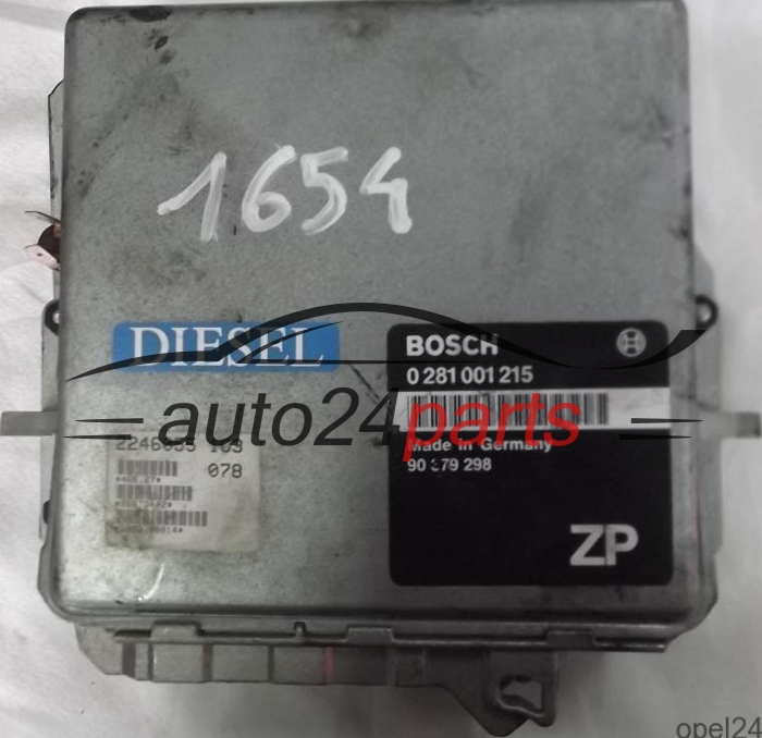 calculateur moteur pour opel chevrolet, holden, vauxhall omega  2.5 td u25td