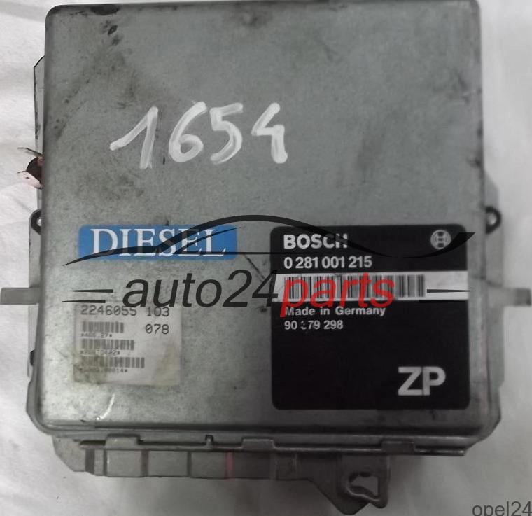 calculateur moteur pour opel chevrolet, holden, vauxhall omega  2.5 td u25td