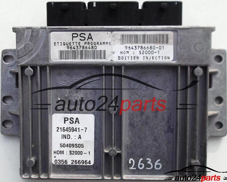 calculateur moteur pour peugeot 406 1.8