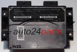 Μονάδα Ελέγχου Κινητήρα PEUGEOT PARTNER 1.9 D LUCAS R04080026D, PSA 9641390180, SOFT 9646260280, DCN2