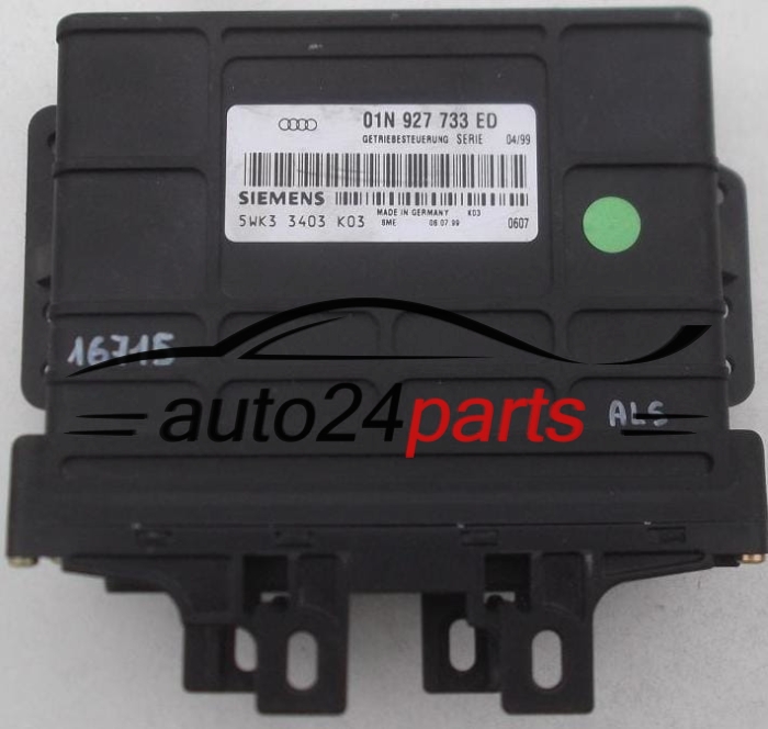 GETRIEBESTEUERGERÄT GETRIBESTEUERUNG AUDI A4 SIEMENS 5WK3 3403 C