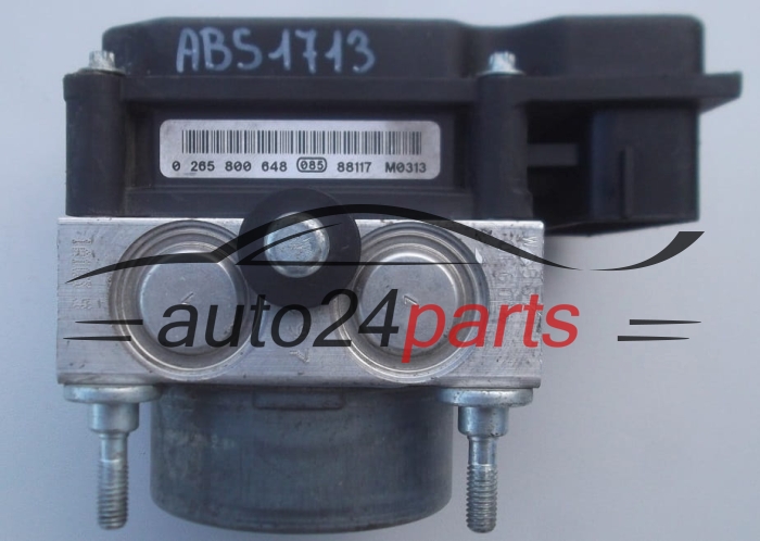 BOMBA DE ABS FIAT 500 BOSCH 0 265 231 972,  51801319, 0 265 800 648