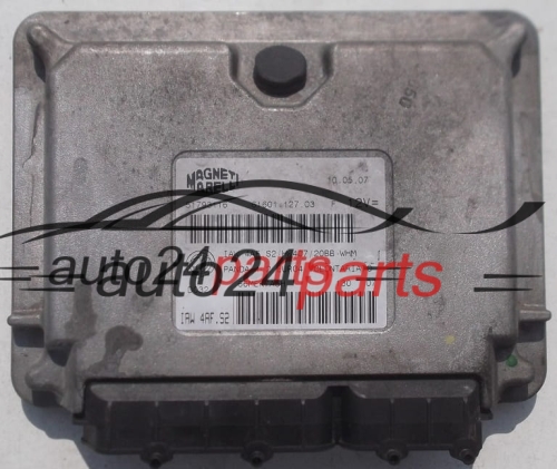 ECU ENGINE CONTROLLER FIAT PANDA 1.2 MAGNETI MARELLI IAW 4AF.S2, IAW4AFS2, 51793116, 61601.127.03, 6160112703
