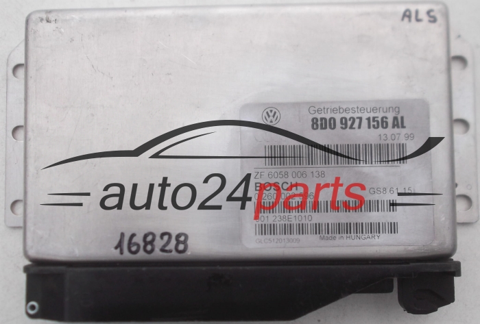 BOITE DE VITESSES AUTOMATIQUE AUDI VOLKSWAGEN BOSCH 0 260 002 596, 0260002596, 8D0 927 156 AL, 8D0927156AL, ZF 6058 006 138, ZF6058006138
