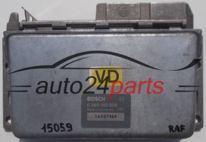 ABS STEROWNIK ABS OPEL CALIBRA KADETT VECTRA BOSCH 0265103038, 0 265 103 038, 0265103038VD - 15059, 15098, 15099, 15643, 19691, 19692