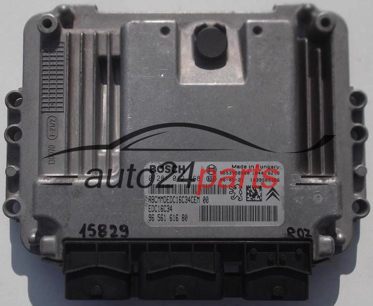 Μονάδα Ελέγχου Κινητήρα CITROEN XSARA PICASSO 1.6 HDI BOSCH 0 281 012 468, 0281012468, 96 561 616 80, 9656161680 