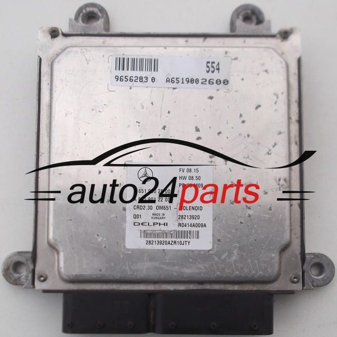 ECU CENTRALITA DE MOTOR MERCEDES SPRINTER 2.7 CDI A6519002600, A6519012200