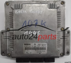 MOTORSTEUERGERÄT ECU STEUERGERÄT RENAULT LAGUNA 1.9 DCI F9Q BOSCH 0281010482, 0 281 010 482, HOM8200126462, HOM 8200126462, 8200121886, 28SA5028