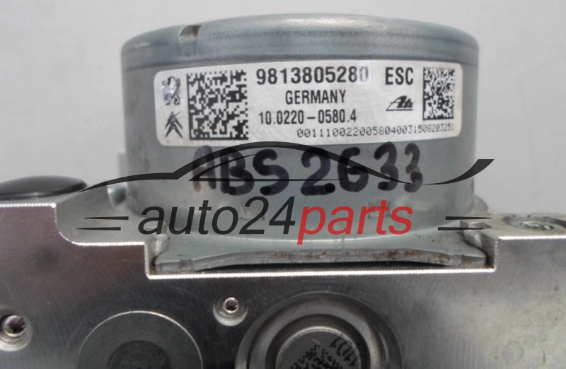 Αντλία αβς CITROEN PEUGEOT 9813805280, 10.0220-0580.4, 10022005804, 28.5153-9705.3, 28515397053
