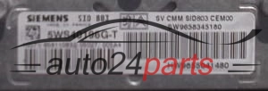 Μονάδα Ελέγχου Κινητήρα CITROEN PEUGEOT 2.0 HDI SIEMENS 5WS40196GT, SW9658345180, HW9655041480, SID803