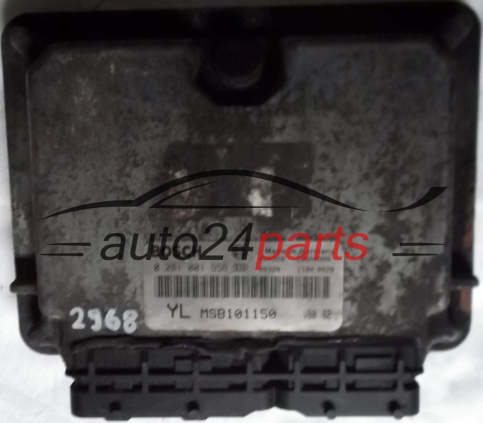  KOMPUTER STEROWNIK SILNIKA ROVER 25 45 MG ZR 2.0 BOSCH 0281001956