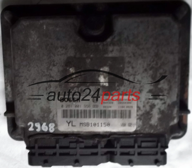  KOMPUTER STEROWNIK SILNIKA ROVER 25 45 MG ZR 2.0 BOSCH 0281001956