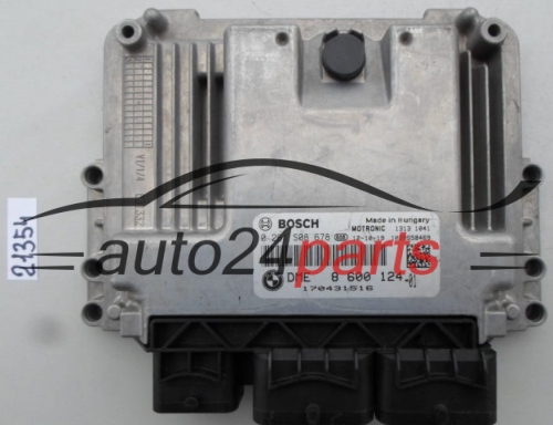 CENTRALITA DE MOTOR BMW MINI COOPER BOSCH 0 261 S08 678, 0261S08678, DME 8 600 124, DME8600124, 8600124