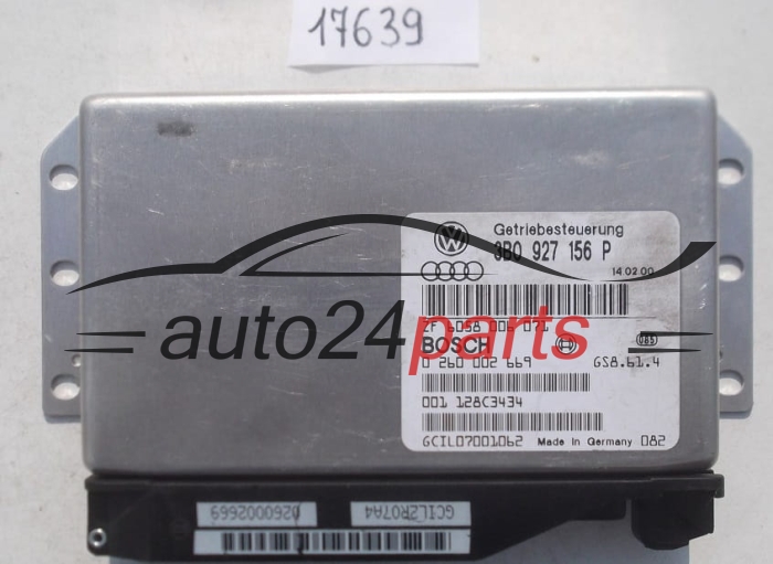 STEROWNIK SKRZYNI AUTOMATYCZNEJ AUDI A4 A6 VW PASSAT 1.9 TDI 3B0927156P 3B0 927 156 P, BOSCH 0260002669 0 260 002 669