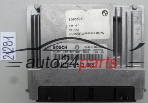BMW E46 BOSCH 0 261 209 007, 0261209007, DME 7 513 965, DME7513965, 7513965