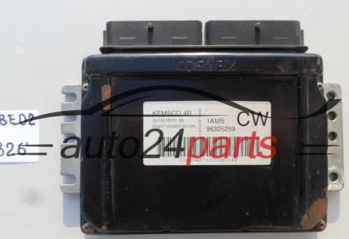 KOMPUTER STEROWNIK SILNIKA DEAWOO CHEVROLET MATIZ 1.0 Kemsco S010016031, 96325259 CW