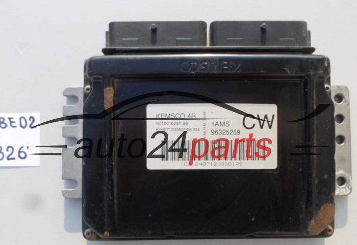KOMPUTER STEROWNIK SILNIKA DEAWOO CHEVROLET MATIZ 1.0 Kemsco S010016031, 96325259 CW