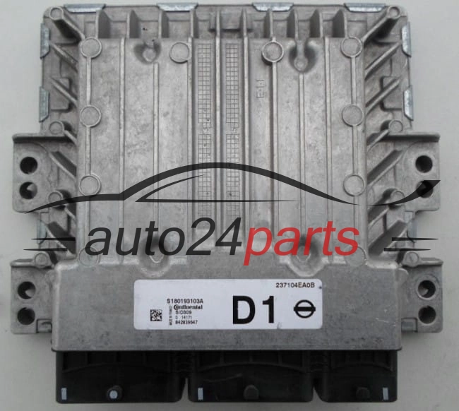 Calculateur Moteur NISSAN QASHQAI 1.5 DCI Continental S180193103A, 842839547, 237104EA0B, SID309